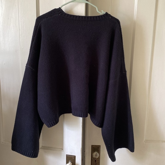 RAF Simons cropped knit sweater - Picture 2 of 6